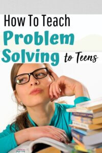 teen thinking about problem