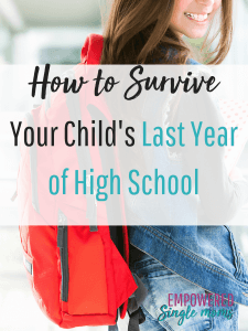 You will be glad your got these tips and insights on how to survive your child's senior year of high school.