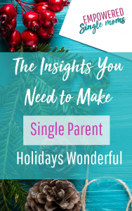Christmas for single parent families can be amazing