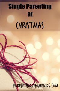 Holiday Traditions as a Single Parent.