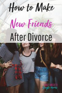 Making new friends after divorce can be fun