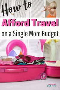 Do you long to travel? I did, but it is tough to make it happen on a single mom budget. Get these ideas on who to afford travel and start making those bucket list trips happen whether you are with your kids or going on your first solo trip. 