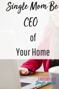 successful single mom learns to manage her home like a ceo