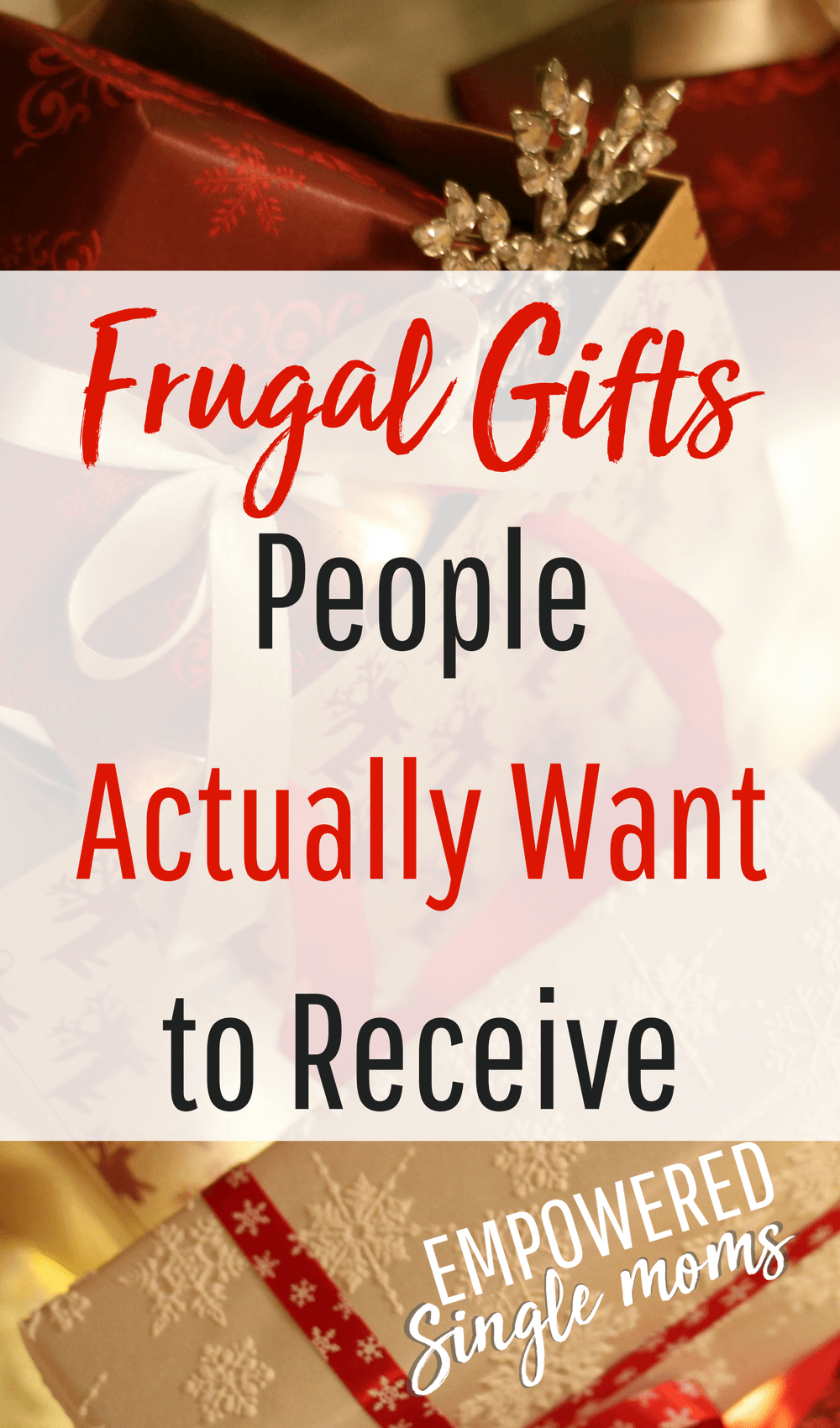 frugal gifts people like