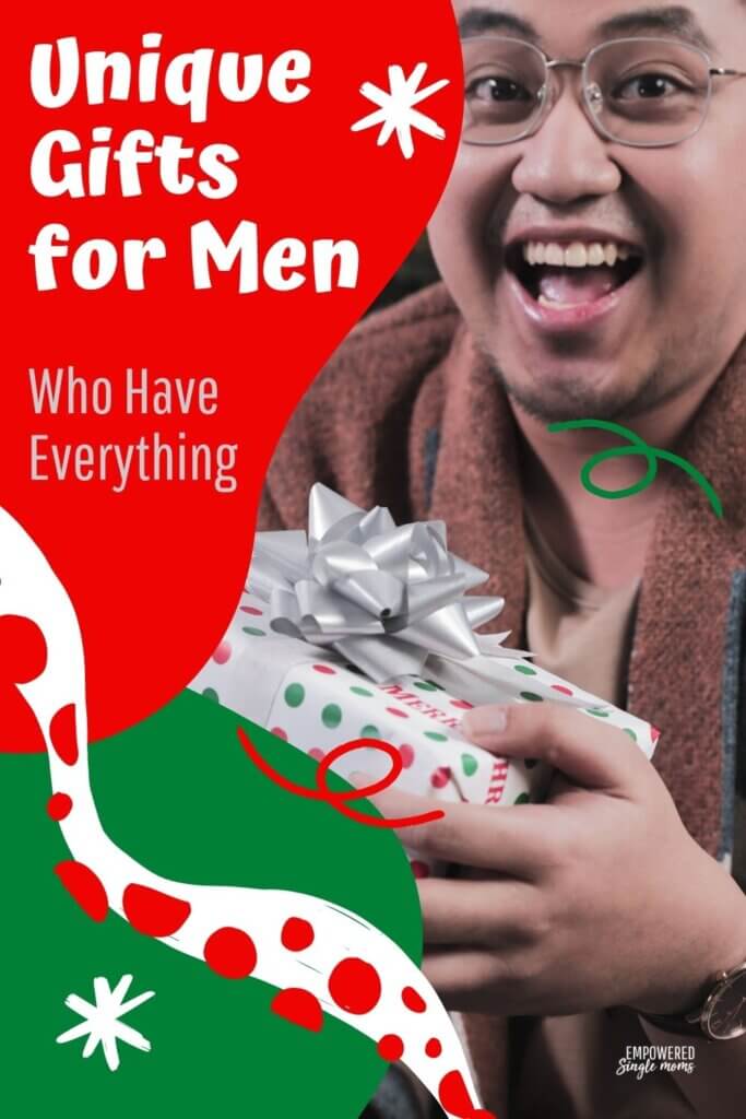 man with gift