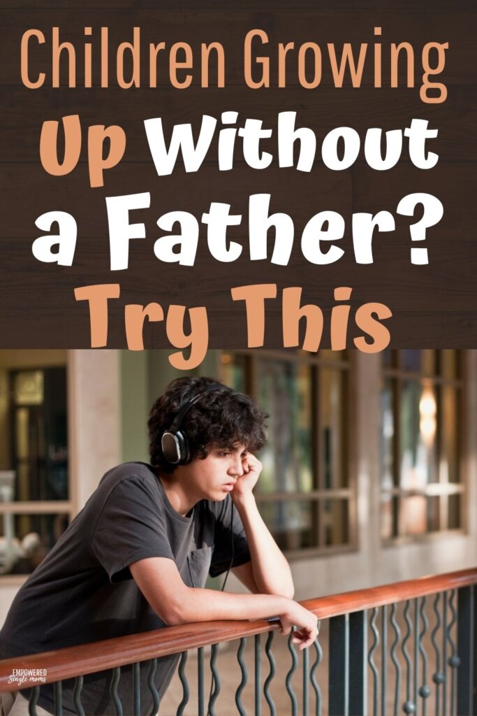 sad teen no dad