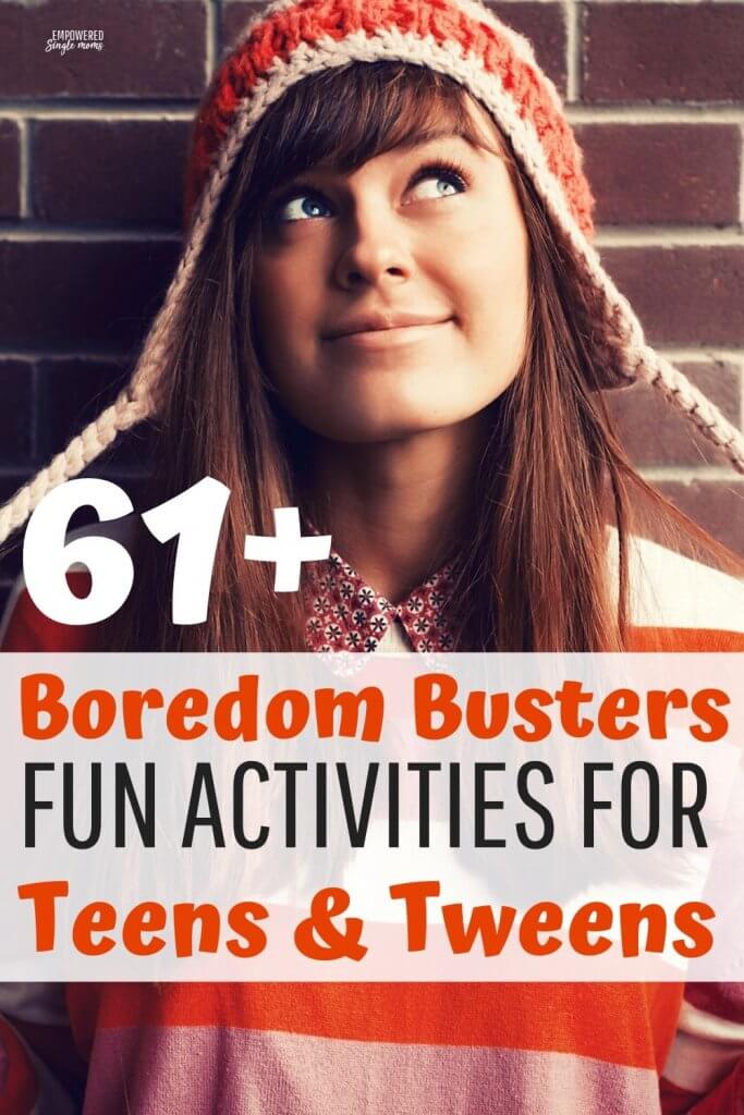 100 Fun Activities for a Bored Teen