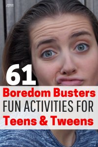 fun activities for bored teens