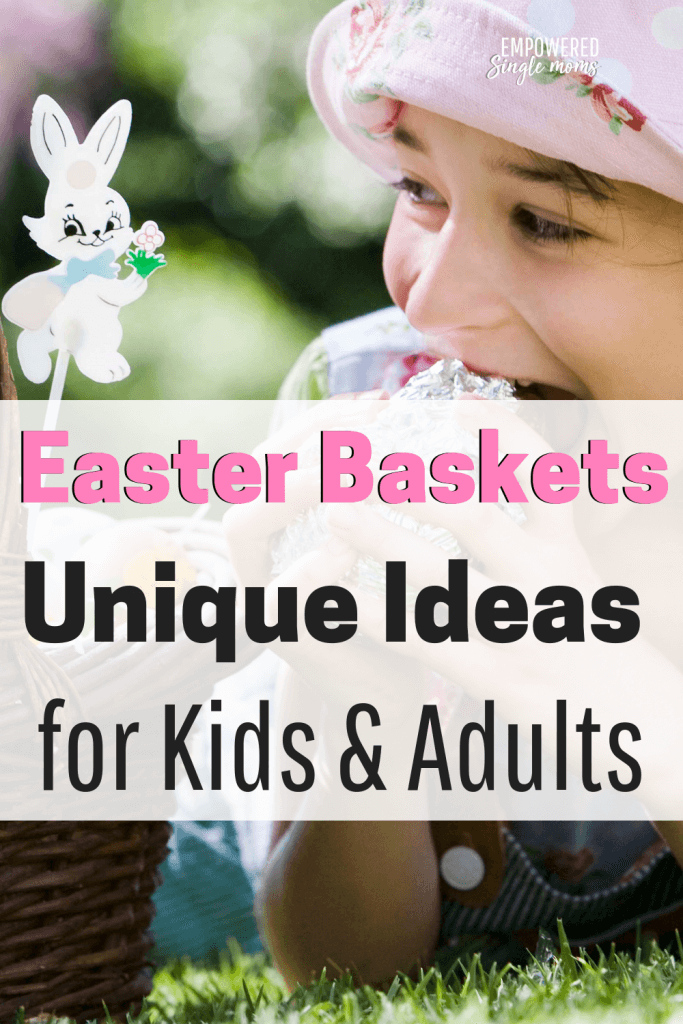 Creative ideas for Easter baskets that make the basket part of the gift. Fillers for your kids even for teens and young adults. Go beyond the stuffed bunny and chocolate. 