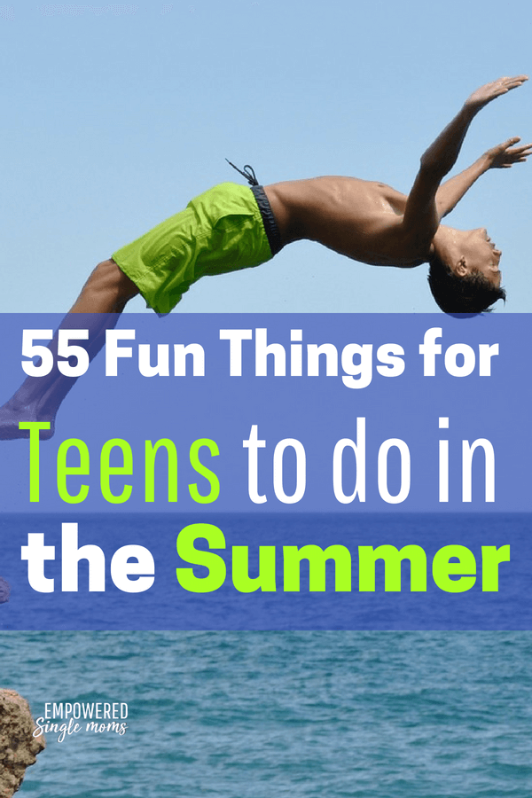 Fun summer activities for teens