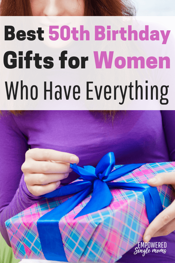 Best 50th Birthday Gifts For Women Who Have Everything