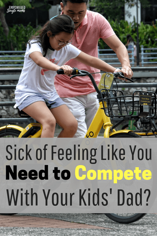 One of the problems kids of divorced parents have is when their parents compete for their love and attention. If you are in a co-parenting situation use these tips to stop competing and make life easier on your kids.