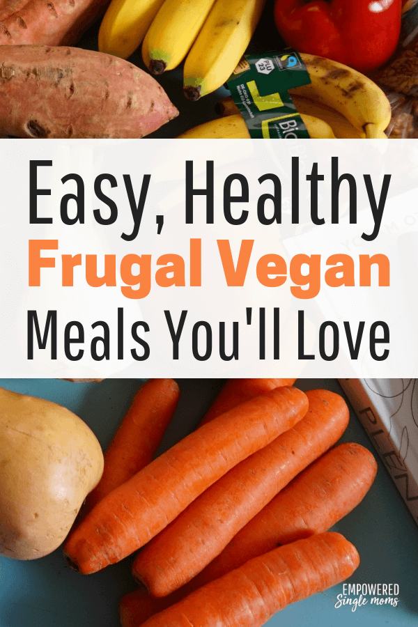 cheap vegan frugal meals