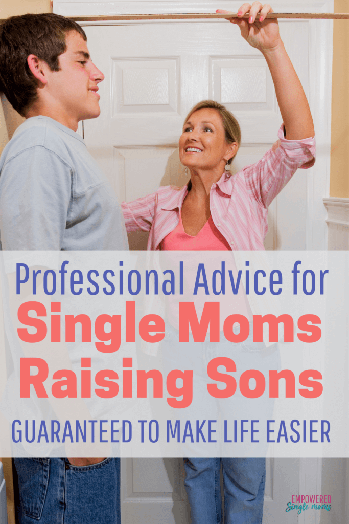 Get these awesome parenting tips for single moms raising sons. Learn how teaching teen boys to respect women starts long before the tween years. Learn how they need you even when they act like they don't. This professional advice will make being a boy mom easier.