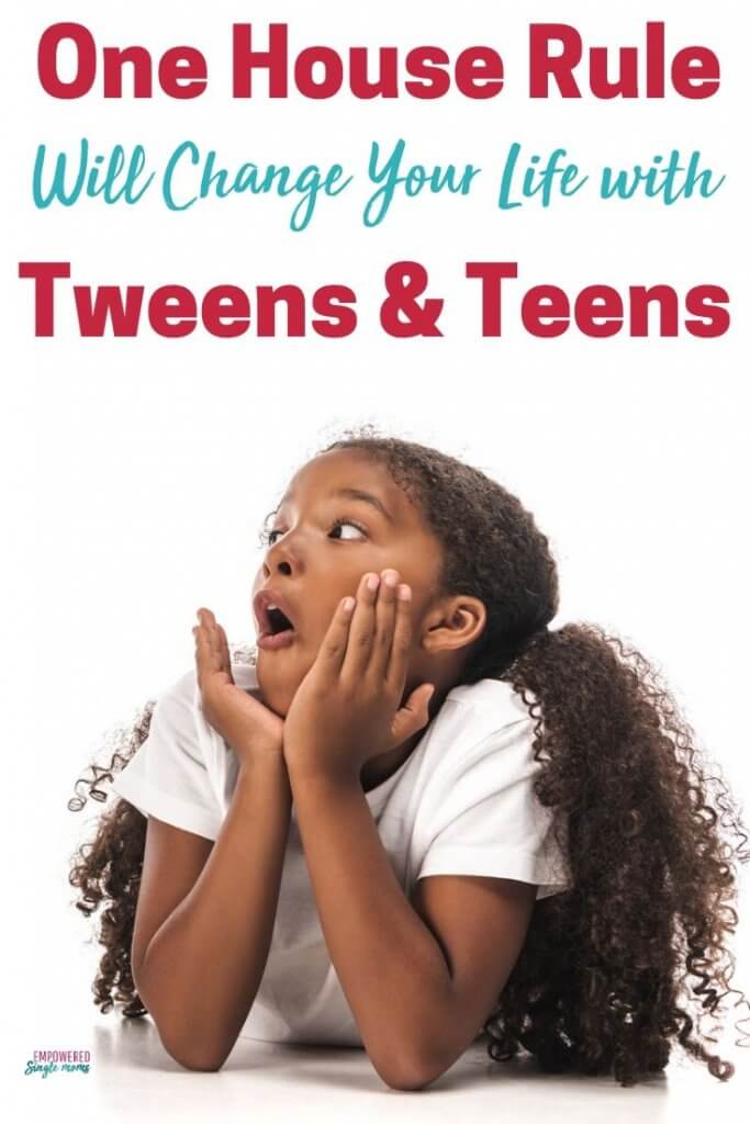 Teens & tweens house rule