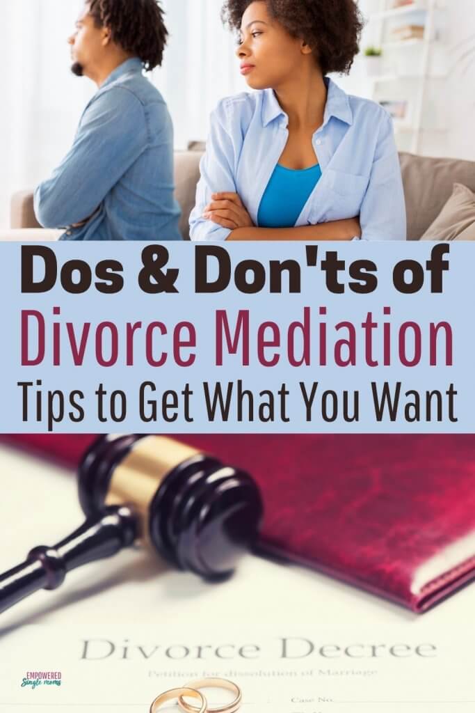 Get what you want in divorce mediation