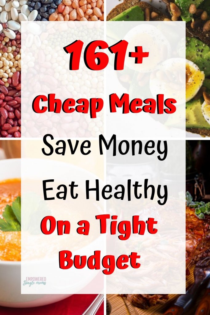 Dirt cheap meals on a tight budget. These poverty meals are delicious and cheap