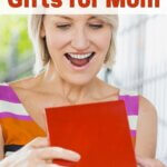 mom getting gift