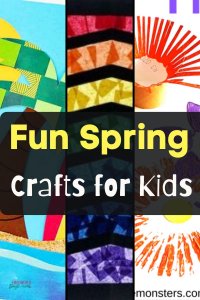 seasonal craft activities for kids spring