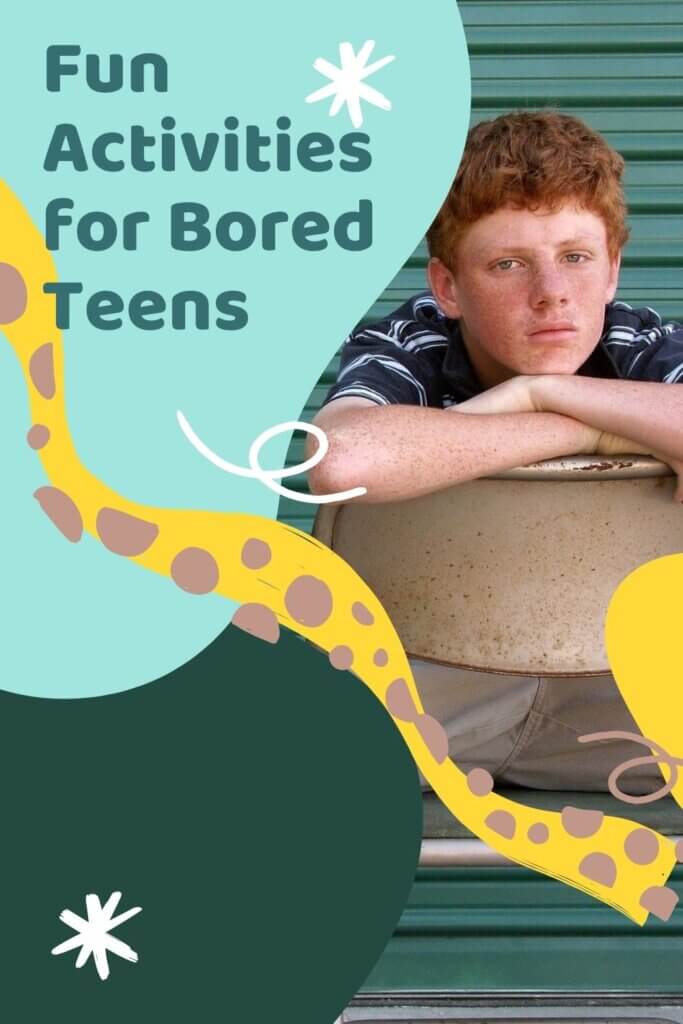 bored teen boys