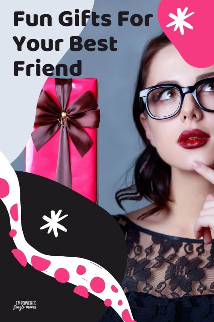 woman with gift