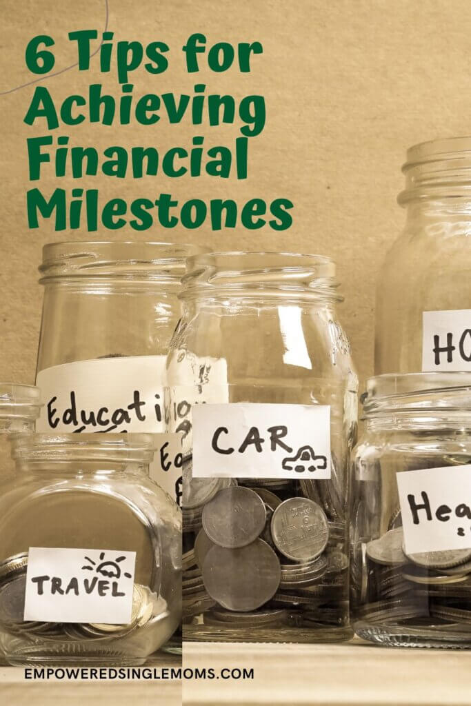 saving for financial milestones